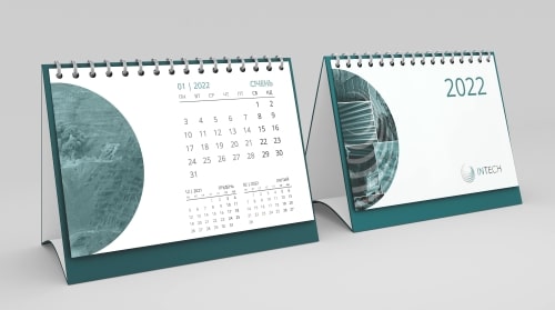 Calendar mockup